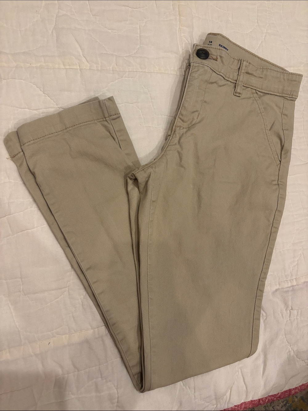 Old Navy Girl’s Uniform Skinny Khakis